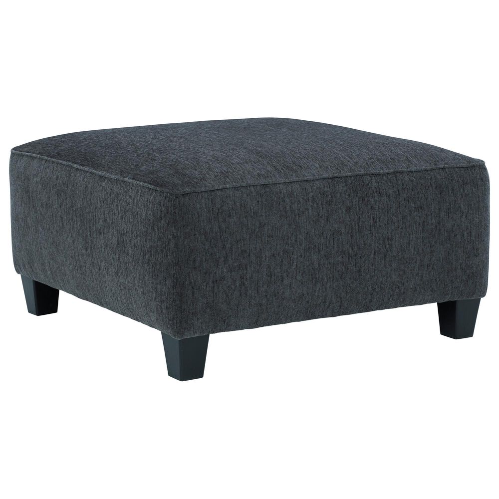 Ashley Abinger Oversized Accent Ottoman in Smoke, , large