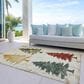 Dalyn Rug Company Wonderland WN19 3" x 5" Ivory Indoor/Outdoor Area Rug, , large