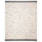 Safavieh Natura 8" x 10" Black and Ivory Area Rug, , large
