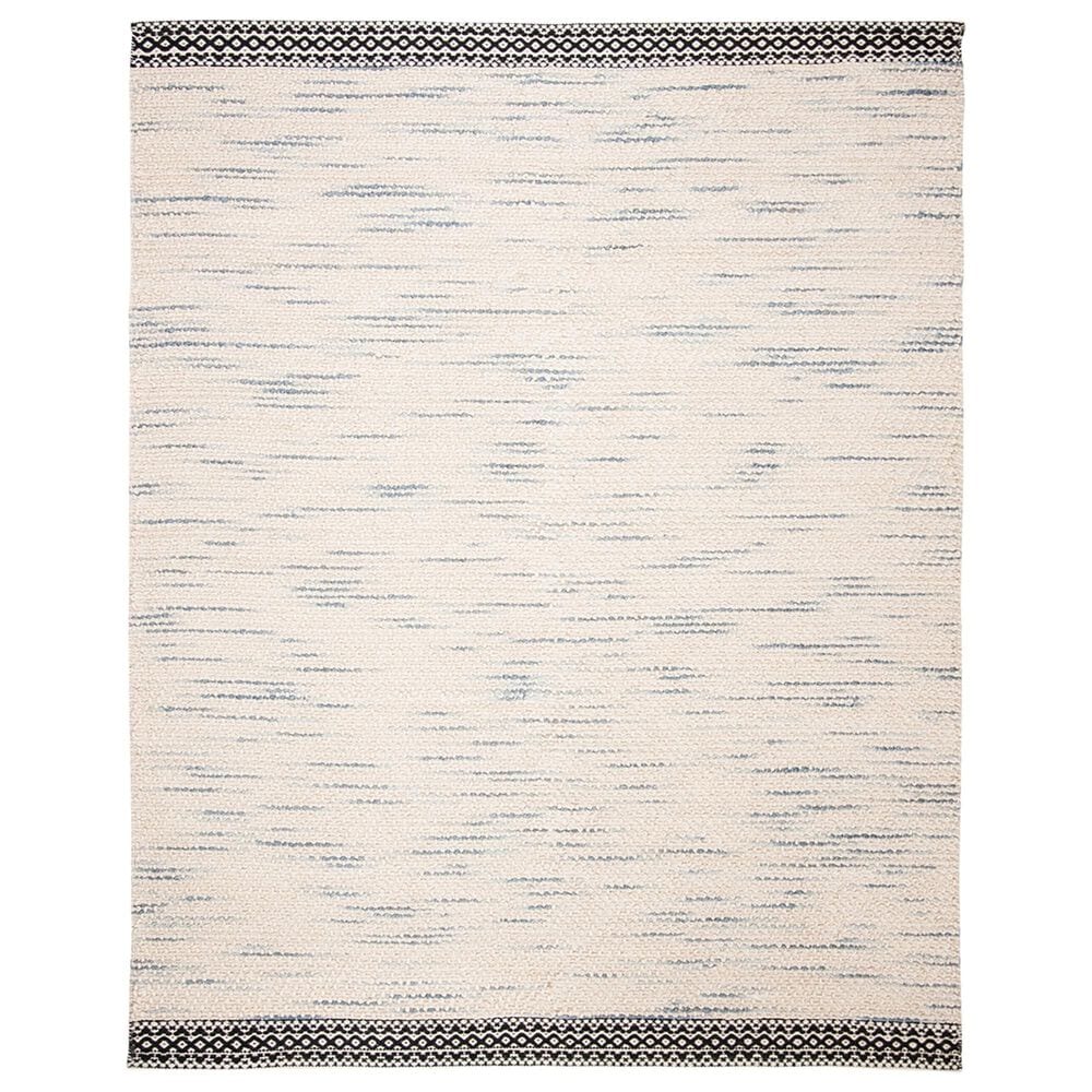 Safavieh Natura 8" x 10" Black and Ivory Area Rug, , large