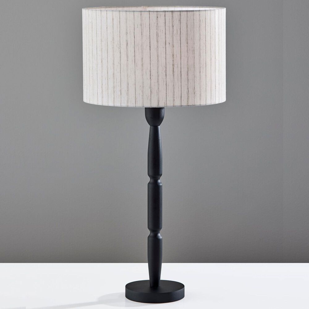 Adesso Nige Table Lamp in Black, , large