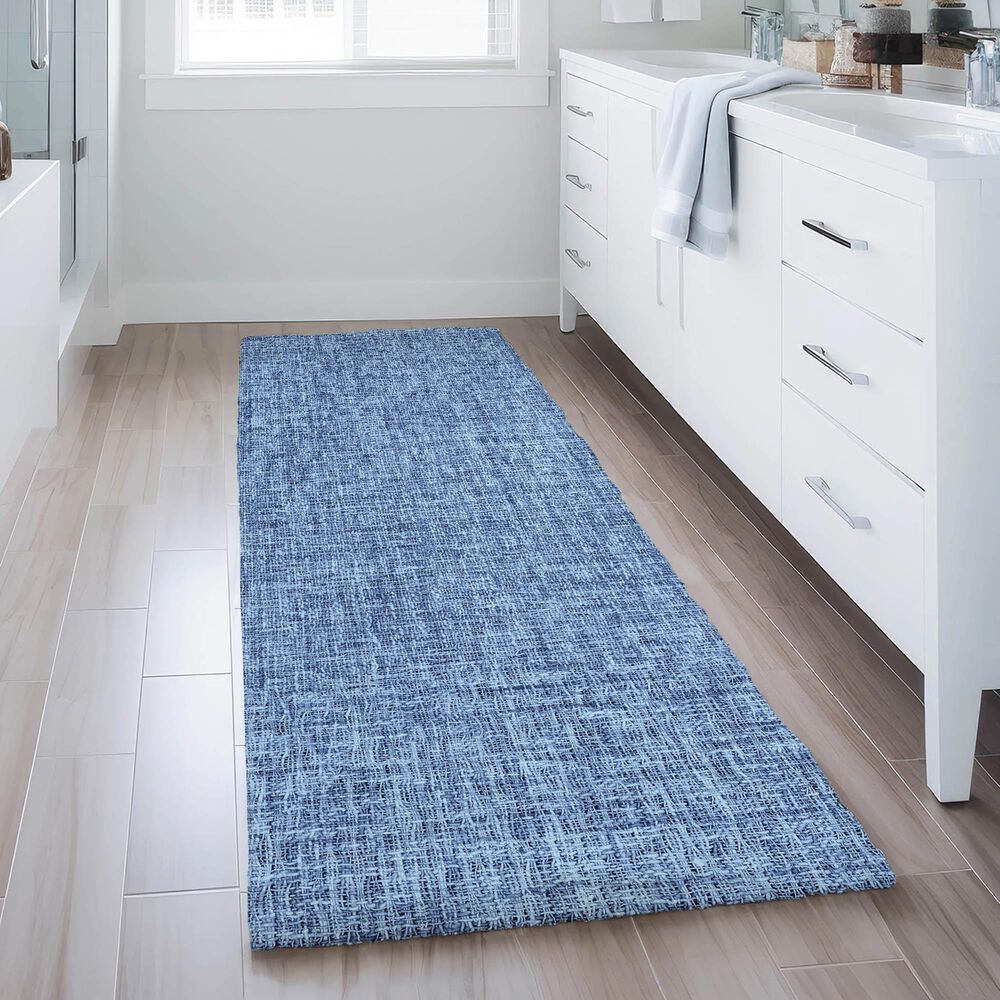 Dalyn Rug Company Voyage VY1 Navy 2'3" x 7'6" Runner, , large