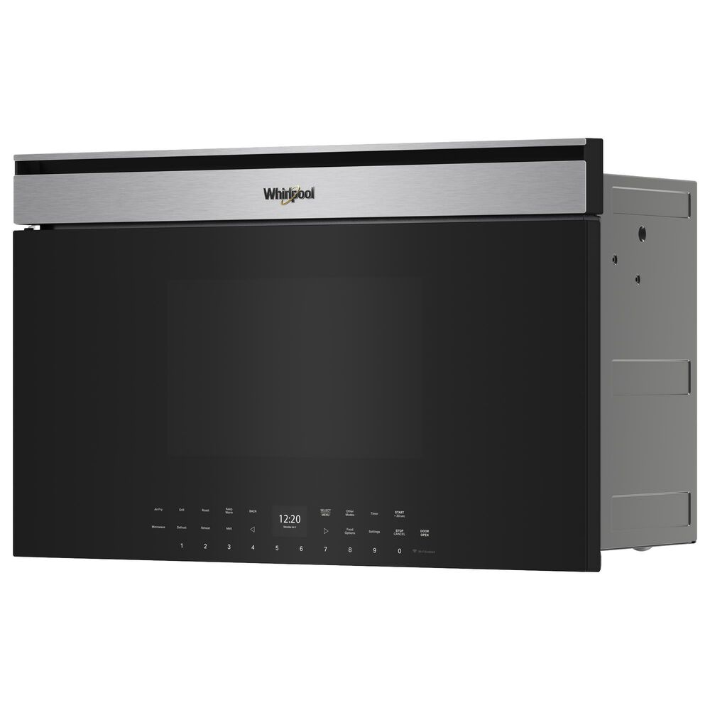 Whirlpool 1.1 Cu. Ft. Built-In Smart Multifunctional Microwave Oven with Air Fry in Fingerprint Resistant Stainless Steel, , large