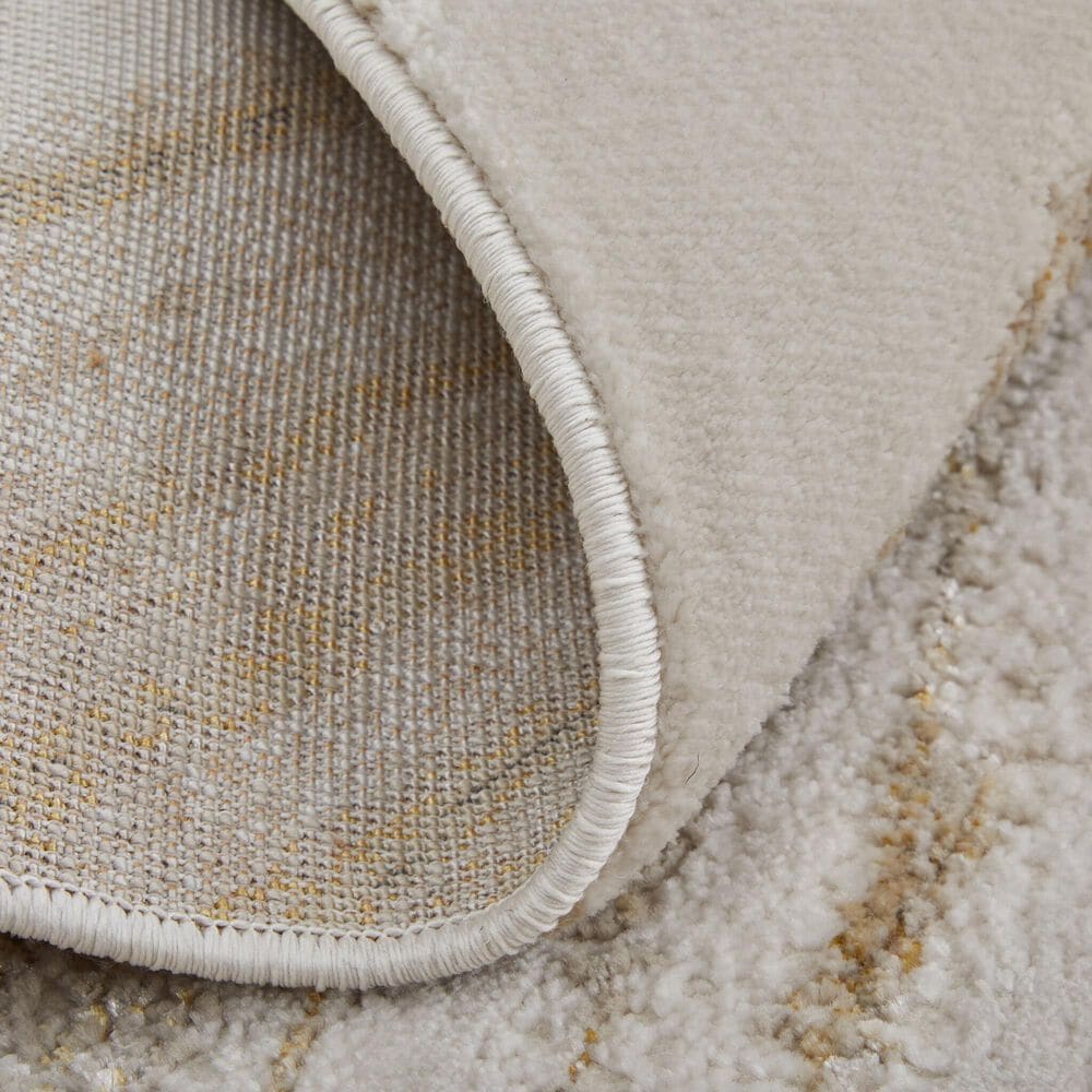 Feizy Aura 12&#39; x 15&#39; Ivory and Gold Area Rug, , large