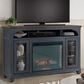 Legends Furniture Americana 66" Fireplace TV Stand in Corduroy Blue, , large
