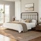 Richlands Furniture Kirkland King Slat Metal Bed in Dark Bronze, , large