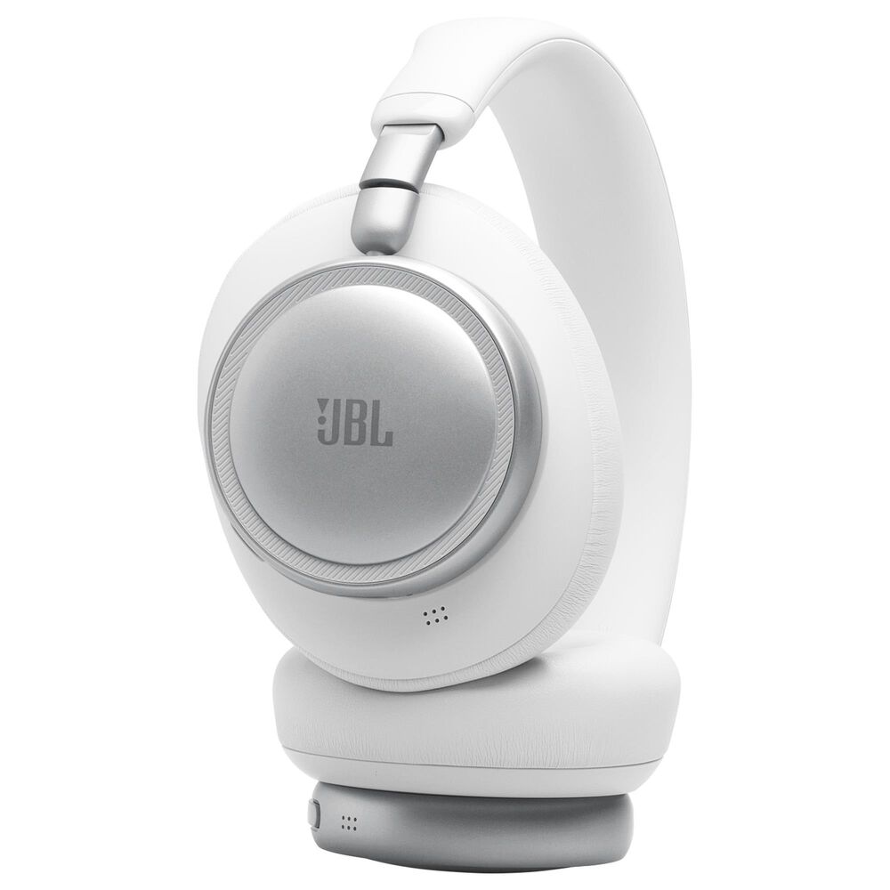JBL Live Series Wireless Noise-Canceling Over-Ear Headphones in White, , large