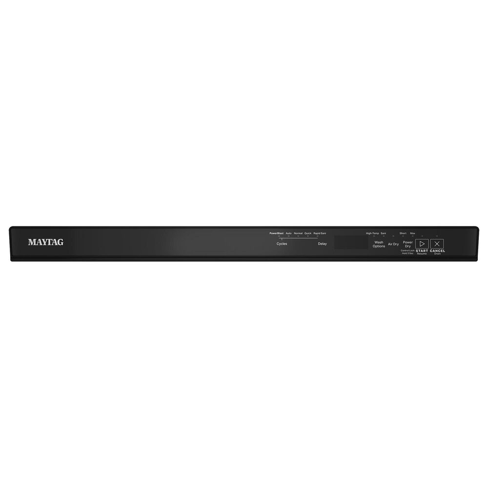 Maytag 24&quot; Built-In Pocket Handle Dishwasher in Black, , large