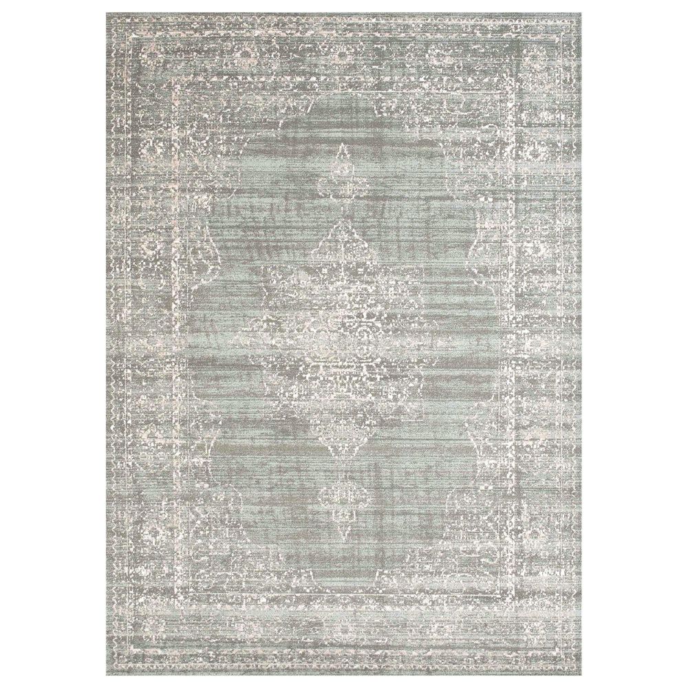 Radici USA Colloseo 3563 7'10" x 10'6" Green Area Rug, , large