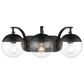 Golden Lighting Dixon 3-Light Bath Vanity in Matte Black, , large