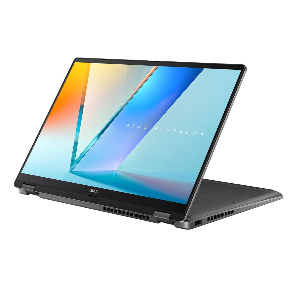 ASUS Vivobook 14 Flip Copilot+ PC 14" Touchscreen 2-In-1 Laptop | Intel Core Ultra 9 386H - 32GB RAM - Intel Graphics - 1TB SSD in Matte Gray, , large