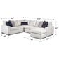 Northwestern Willet 2-Piece Sectional in Stone, , large