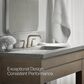 Kohler Tone Widespread Bathroom Sink Faucet in Vibrant Brushed Nickel, , large