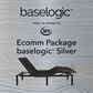 SERTA Split California King Silver Baselogic Adjustable Base, , large