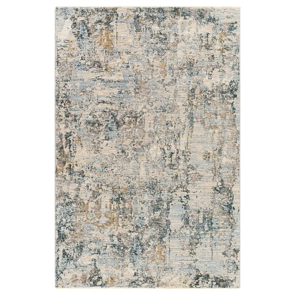 Surya Laila 5" x 7"6" Gray, Navy, Camel, Wheat, Beige, Taupe and Cream Area Rug, , large