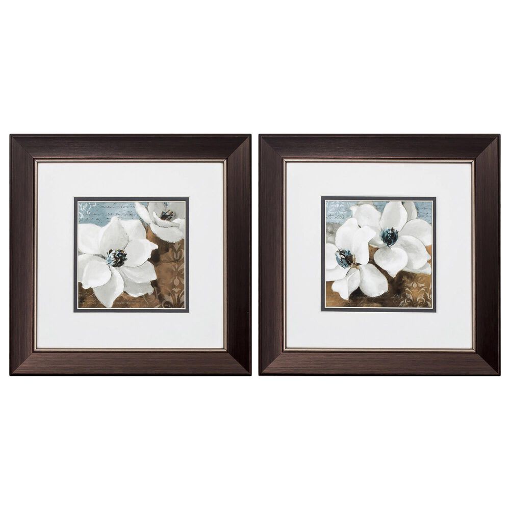 Propac Magnolias Wall Art in Black and White (Set of 2), , large