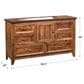 Sunset Bay Urban Rustic Dresser Only in Rustic Brown, , large