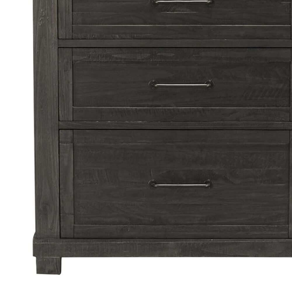 A-America Sun Valley 5 Drawer Chest in Charcoal, , large