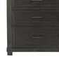 A-America Sun Valley 5 Drawer Chest in Charcoal, , large