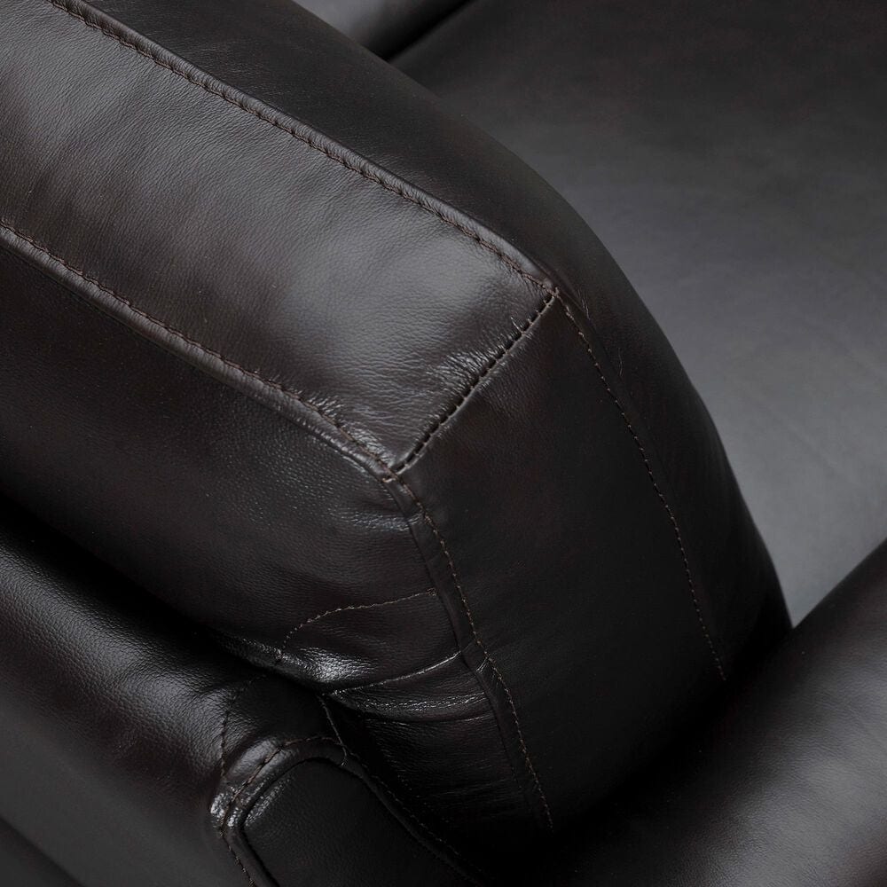 Blue River Almafi Stationary Sofa in Brown, , large