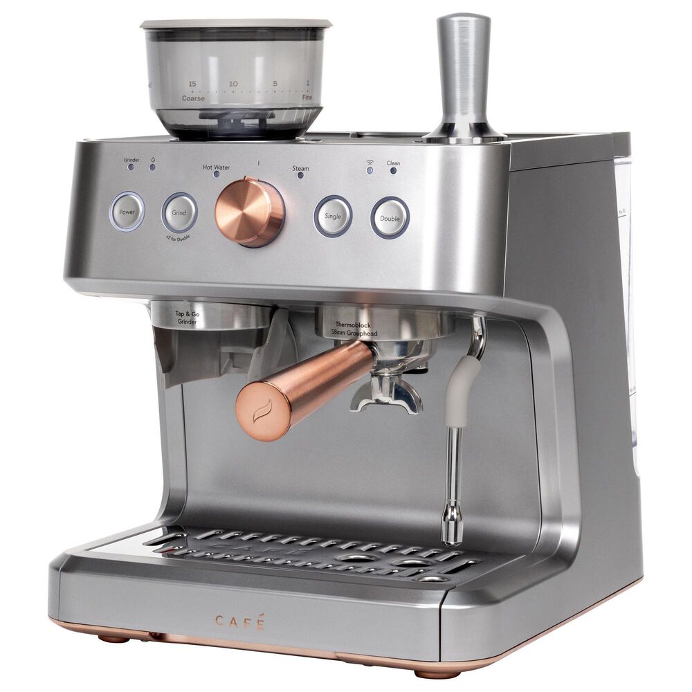 Cafe 2.8 L Bellissimo Espresso Machine in Stainless Steel, , large