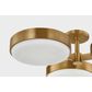 Troy Lighting Rory 3-Light Semi Flush Mount in Patina Brass, , large