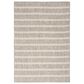 Nourison Positano POS03 Grey and Ivory 9" x 12" Indoor/Outdoor Area Rug, , large