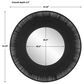 Uttermost Sailor"s Knot Mirror in Black, , large