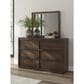 Millenium Dilenno Dresser Mirror in Dark Brown, , large