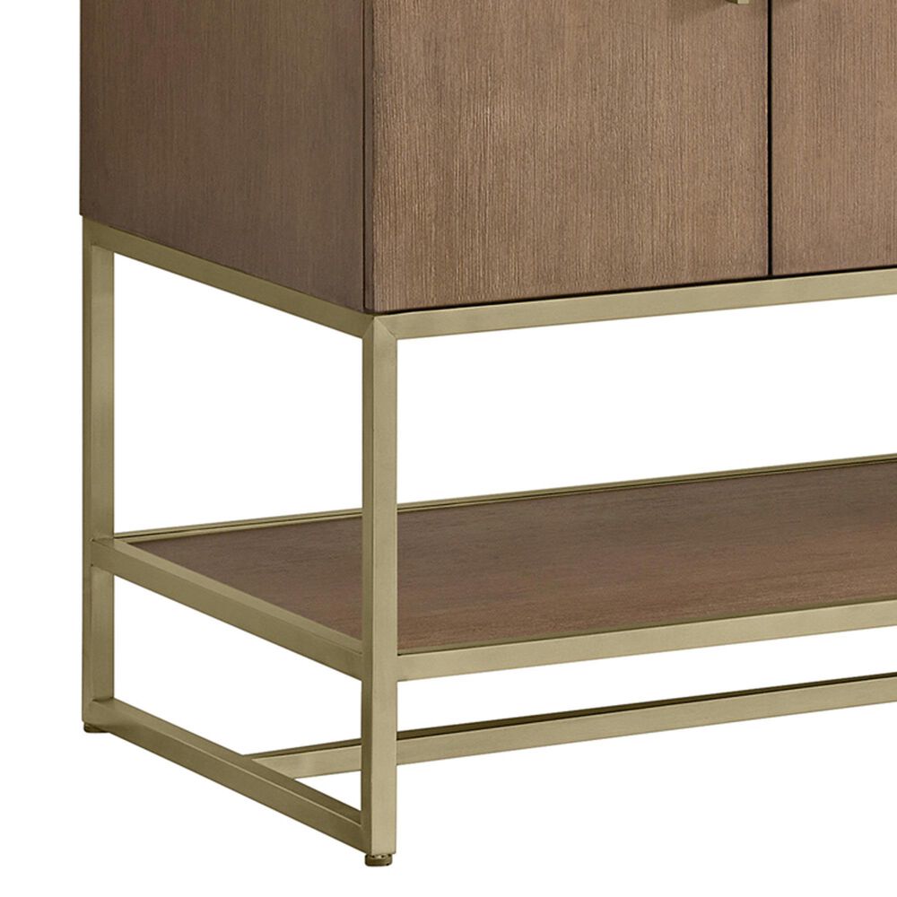 37B Mauri 72" Double Bathroom Vanity with Metal Base in Walnut Drift with High-Profile 4" White Composite Stone Top, , large