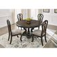 Millenium Maylee 5-Piece Dining Set in Dark Brown, , large