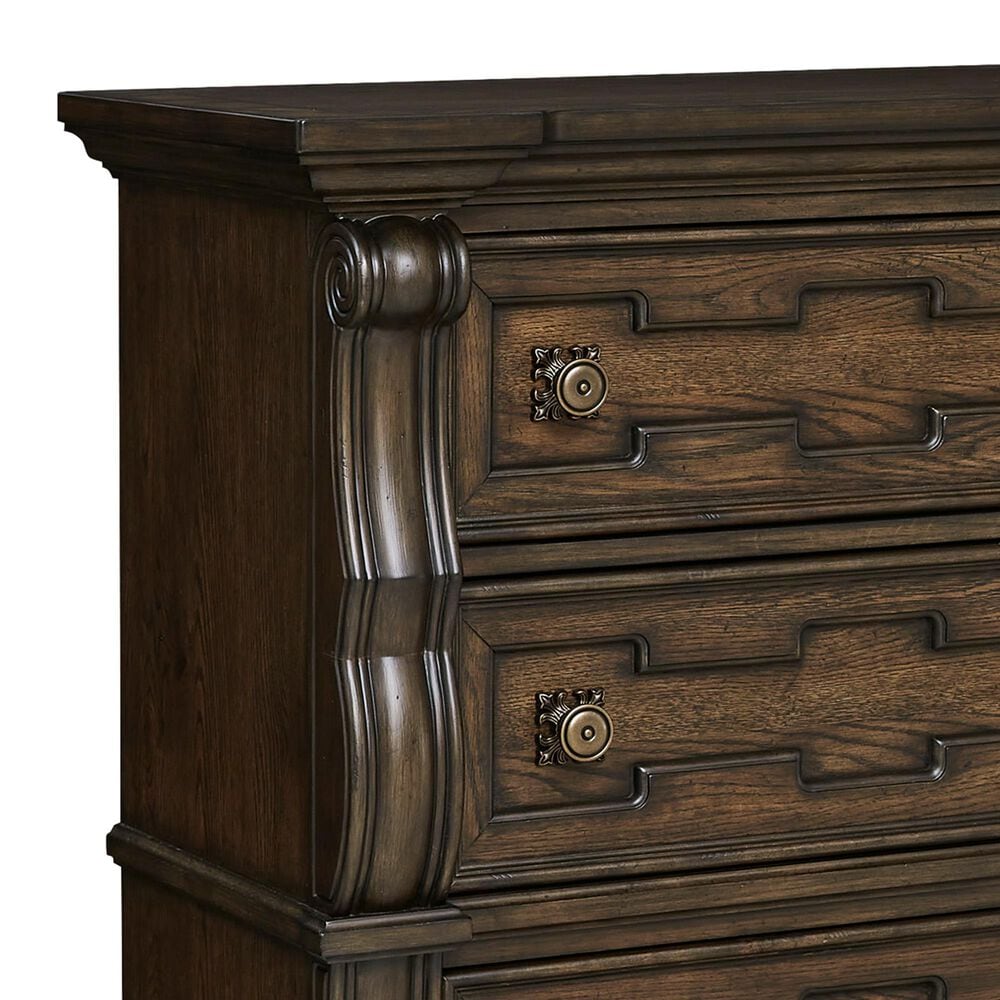 Millenium Maylee 5-Piece Queen Bedroom Set in Dark Brown, , large