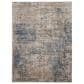 Nourison Quarry Abstract 6"7" x 9"6" Blue and Beige Area Rug, , large