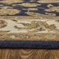 Feizy Rugs Wagner Navy and Beige 5" x 8" Area Rug, , large