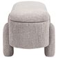 Jennifer Taylor Home Hugo Storage Bench in Speckled Beige, , large