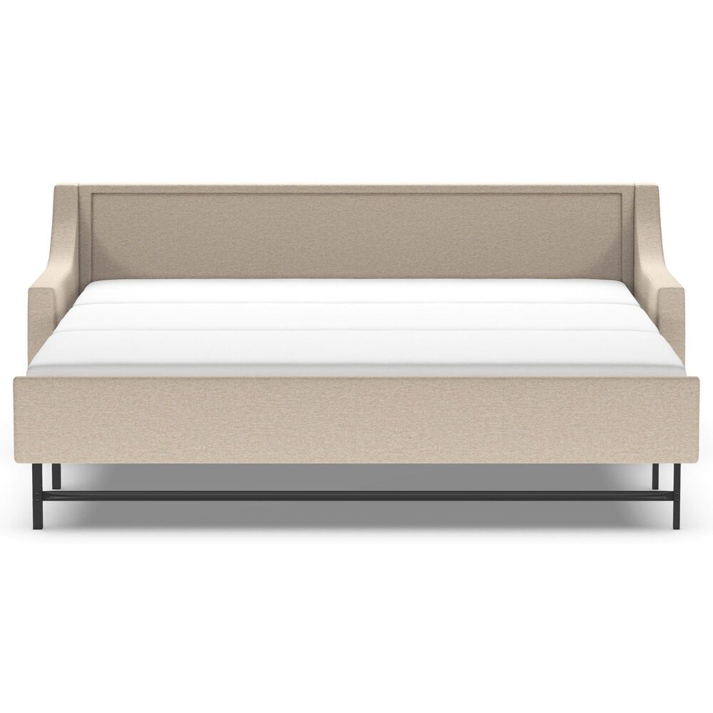 American Leather Perry Stationary Comfort Sleeper in Camden Hemp, , large