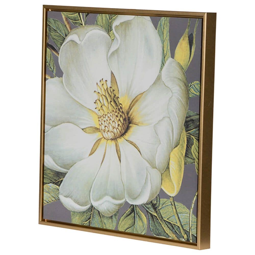 Hearth and Haven 20" x 20" Botanical Wall Art Print in White, Gold and Gray (Set of 4), , large