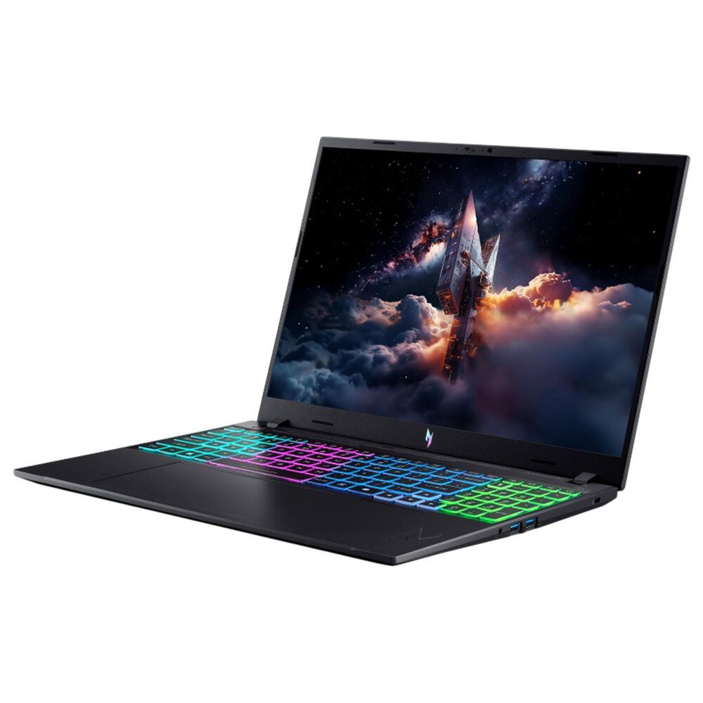 Acer 16" Clamshell Gaming Laptop | Intel Core 7 240H - 8GB RAM - NVIDIA GeForce RTX 5050 Graphics - 1TB SSD in Black, , large