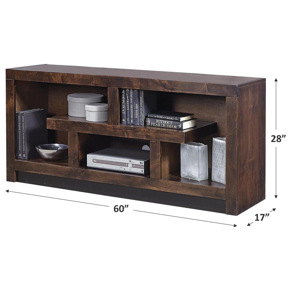 Riva Ridge Alder 60&quot; TV Console in Tobacco, , large