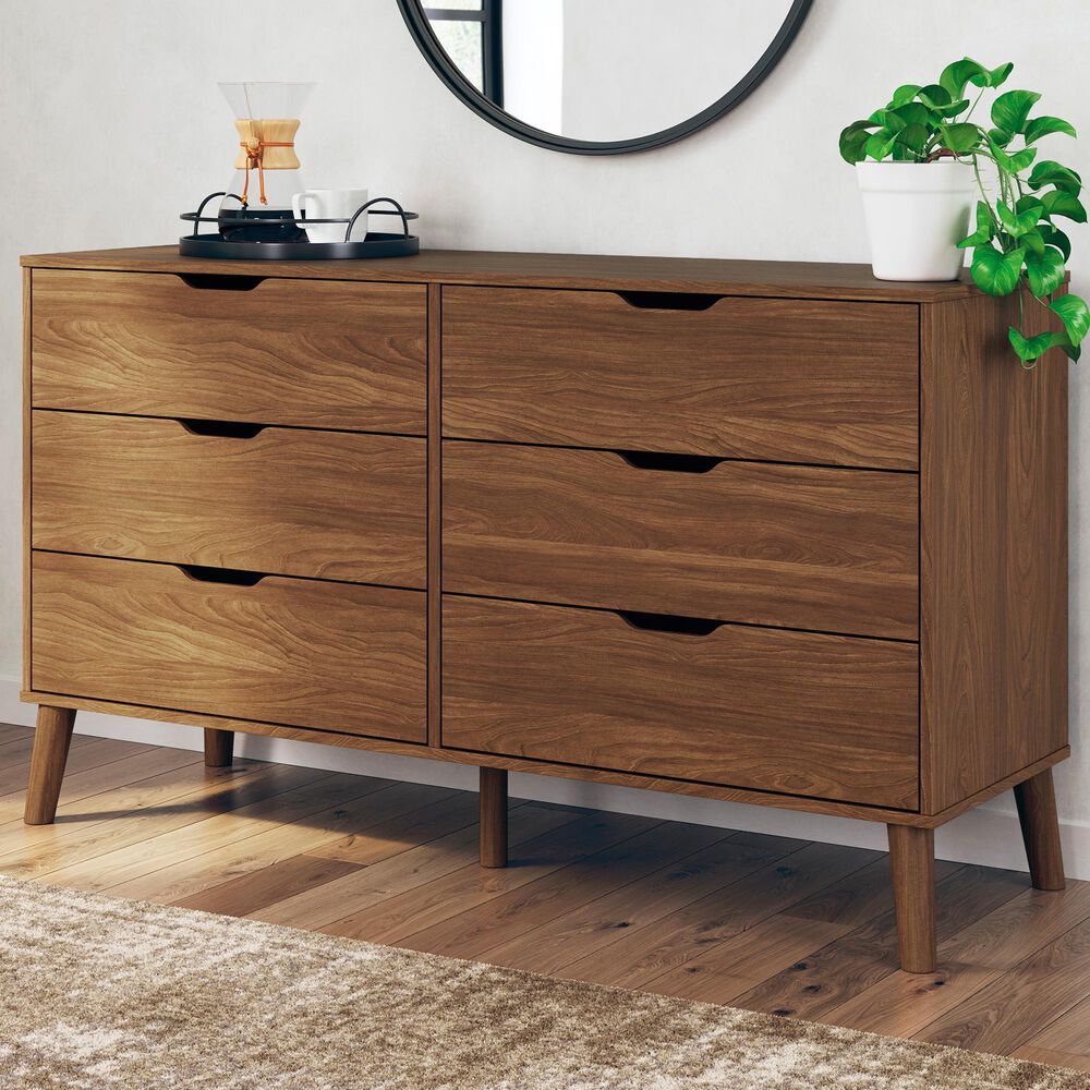 Ashley Fordmont 6-Drawer Dresser in Auburn, , large