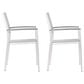 Zuo Modern Metropolitan Arm Chair in Silver (Set of 2), , large
