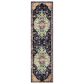 Safavieh Monaco MNC249Z-212 2"2" x 12" Black/Blue Runner, , large