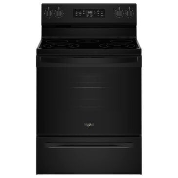 Whirlpool 5.3 Cu. Ft. Freestanding Electric Range in Black, , large