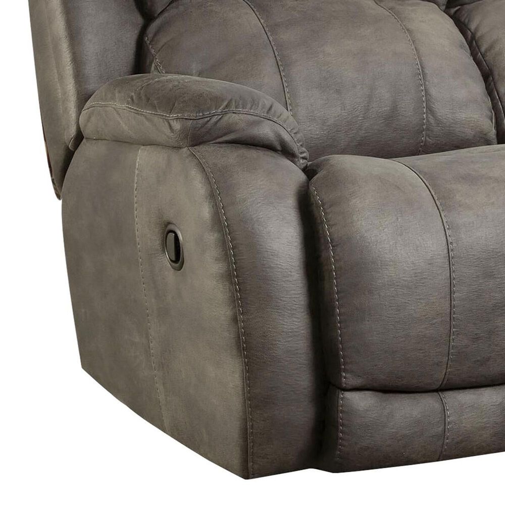 HomeStretch Denali 3-Piece Manual Reclining Living Room Set in Grey, , large