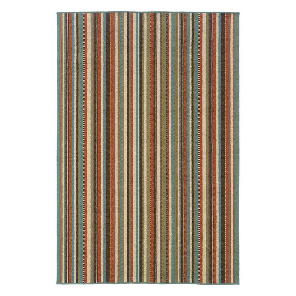 Oriental Weavers Montego 6996C 7"10" x 10"10" Green Area Rug, , large