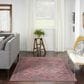 57 Grand by Nicole Curtis Series 1 4" x 6" Brick Red and Navy Blue Area Rug, , large
