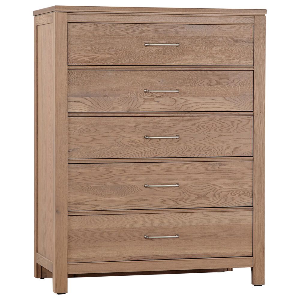 Viceray Collections Tide and Timber 5-Drawer Chest in Natural Oak, , large