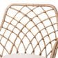 Baxton Studio Ballerina Arm Chair in Greywash and Natural Brown (Set of 2), , large