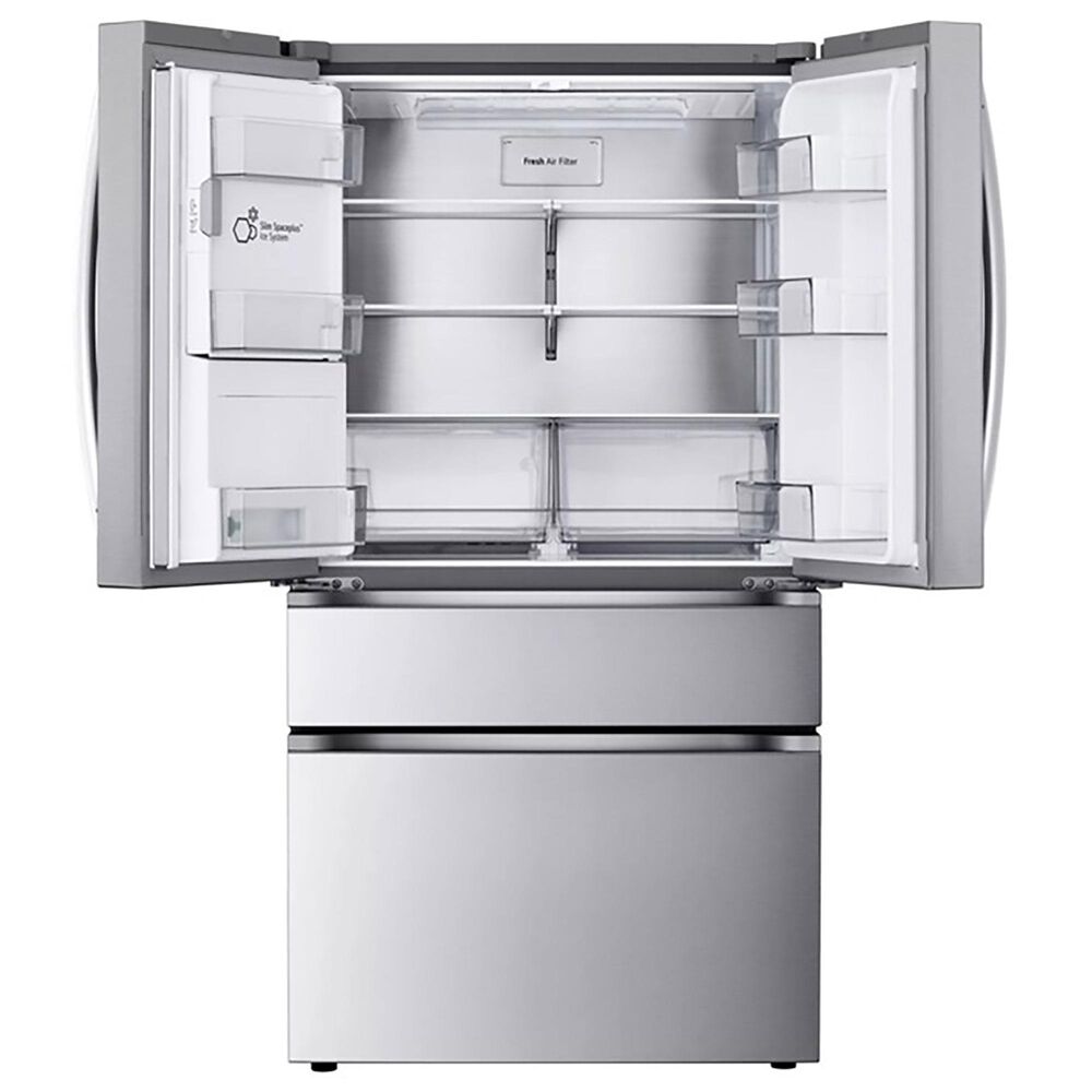 LG 28.6 Cu. Ft. 4-Door French Door with Dual Handles Refrigerator in PrintProof Stainless Steel, , large