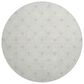 Dalyn Rug Company The Reserve TR9 Ivory 8" Round Indoor/Outdoor Area Rug, , large